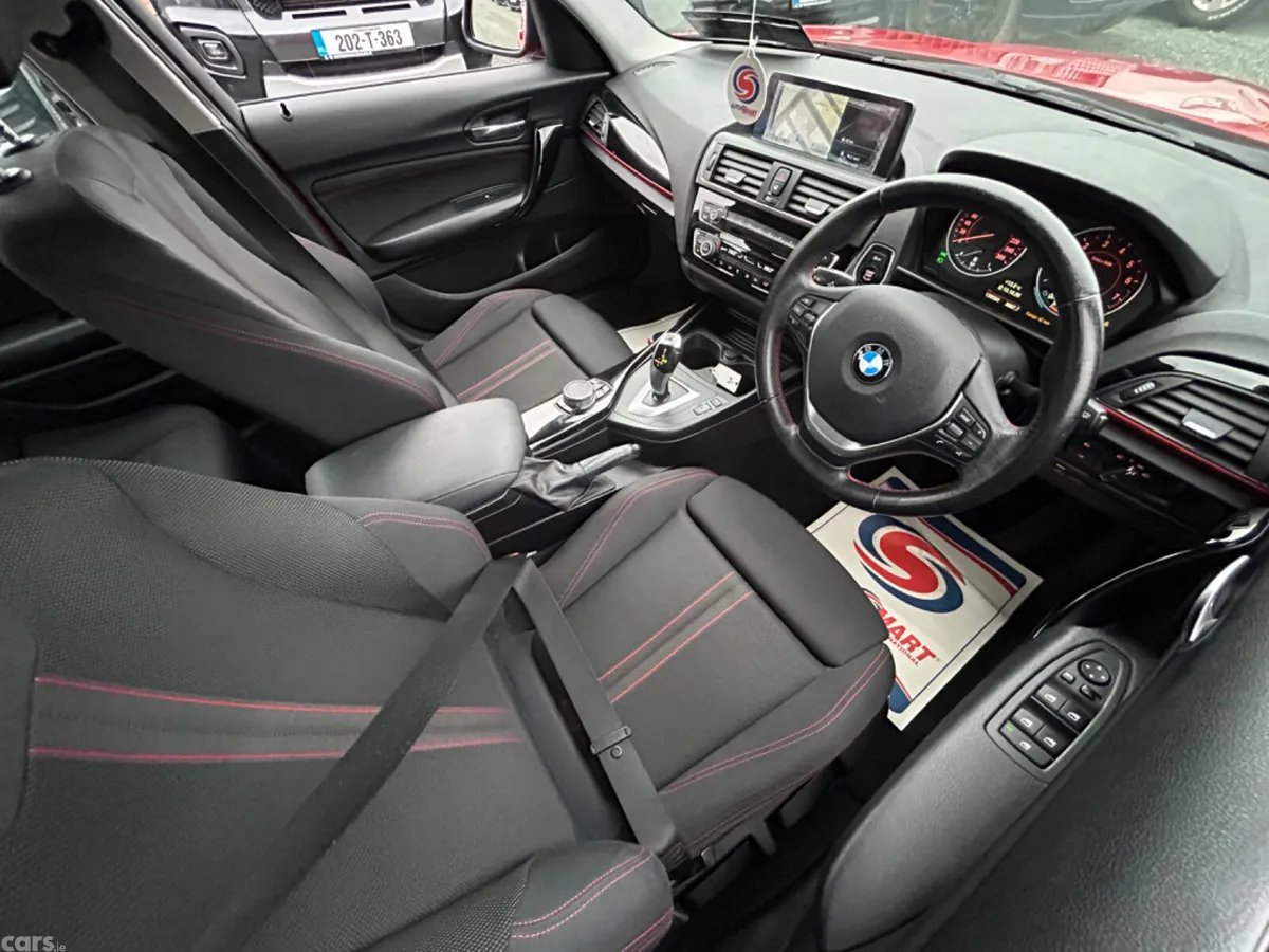 BMW 1-Series Hatchback, Petrol, 2015, Red