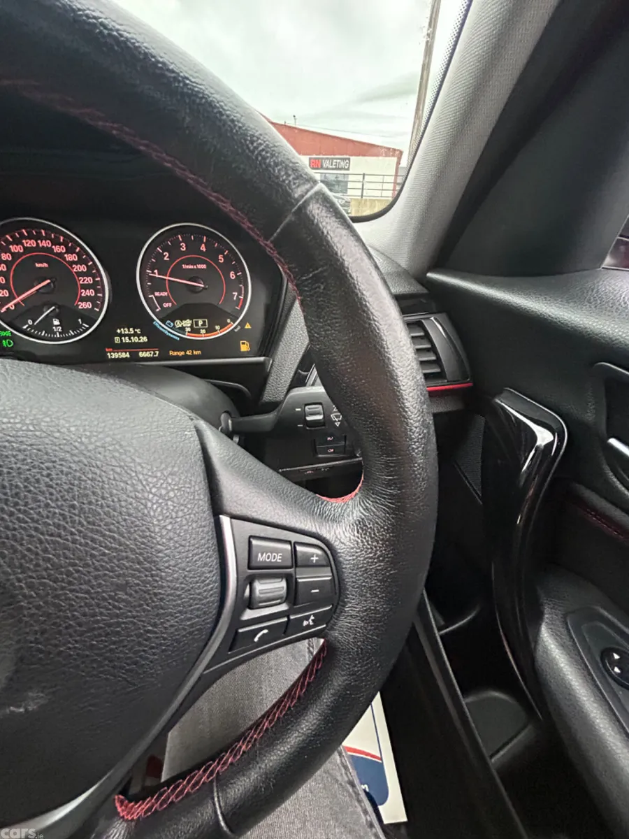 BMW 1-Series Hatchback, Petrol, 2015, Red