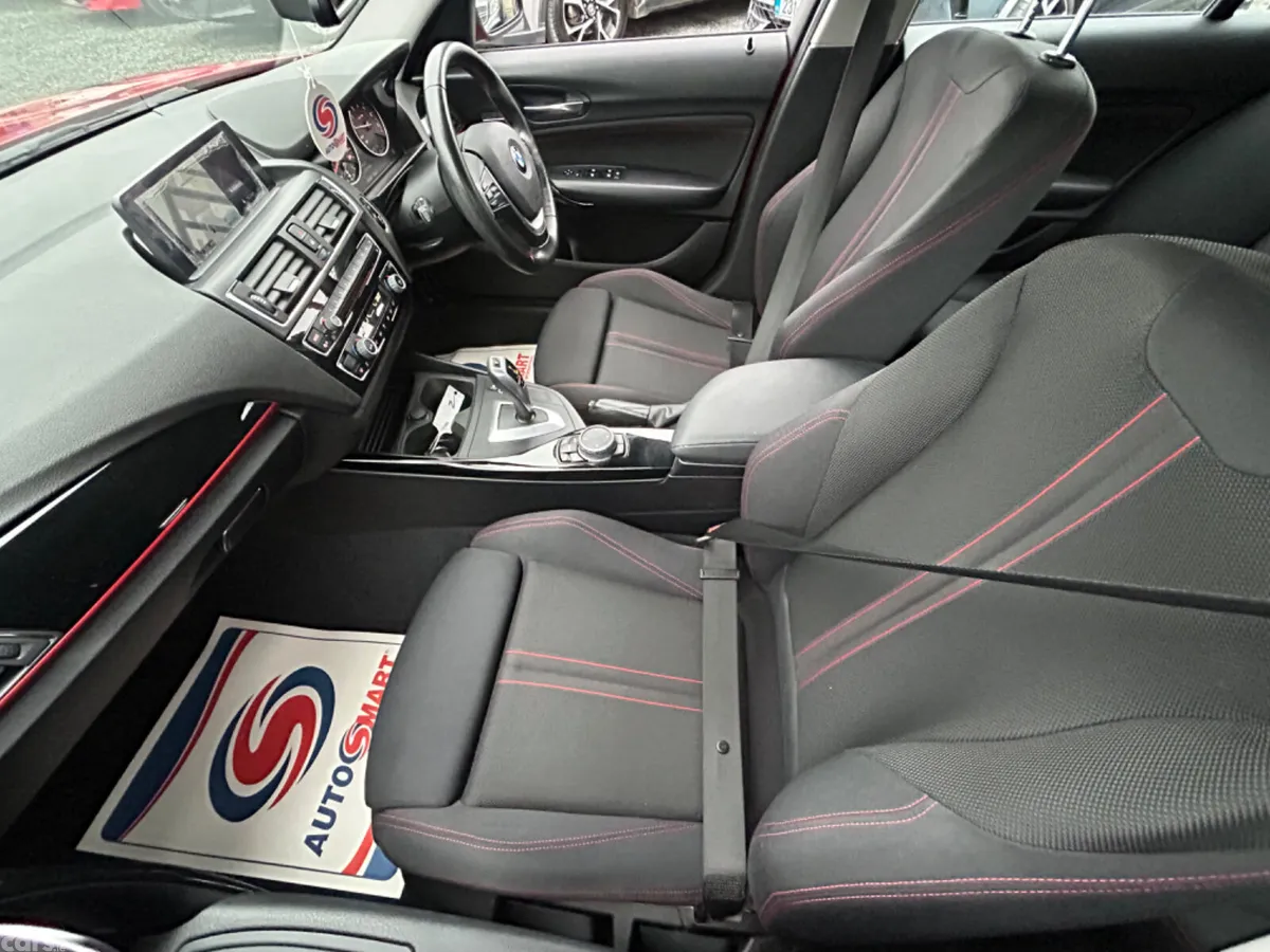 BMW 1-Series Hatchback, Petrol, 2015, Red