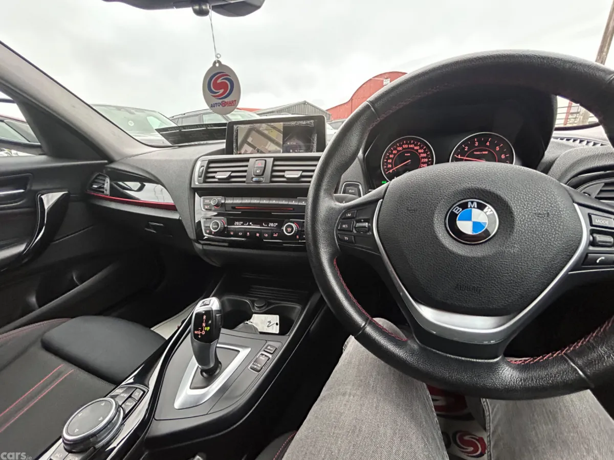 BMW 1-Series Hatchback, Petrol, 2015, Red