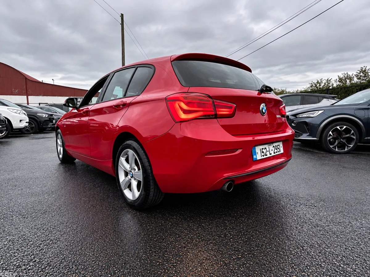 BMW 1-Series Hatchback, Petrol, 2015, Red
