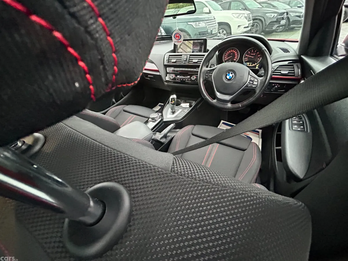 BMW 1-Series Hatchback, Petrol, 2015, Red
