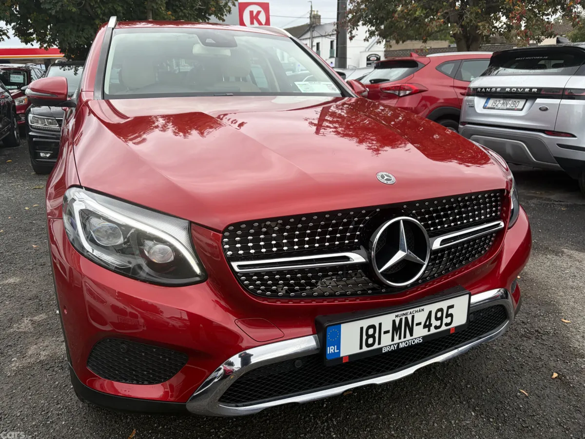 Mercedes-Benz GLC SUV, Diesel, 2018, Red