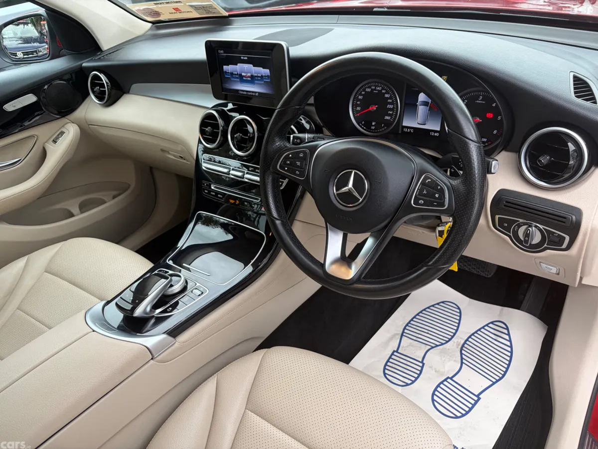Mercedes-Benz GLC SUV, Diesel, 2018, Red