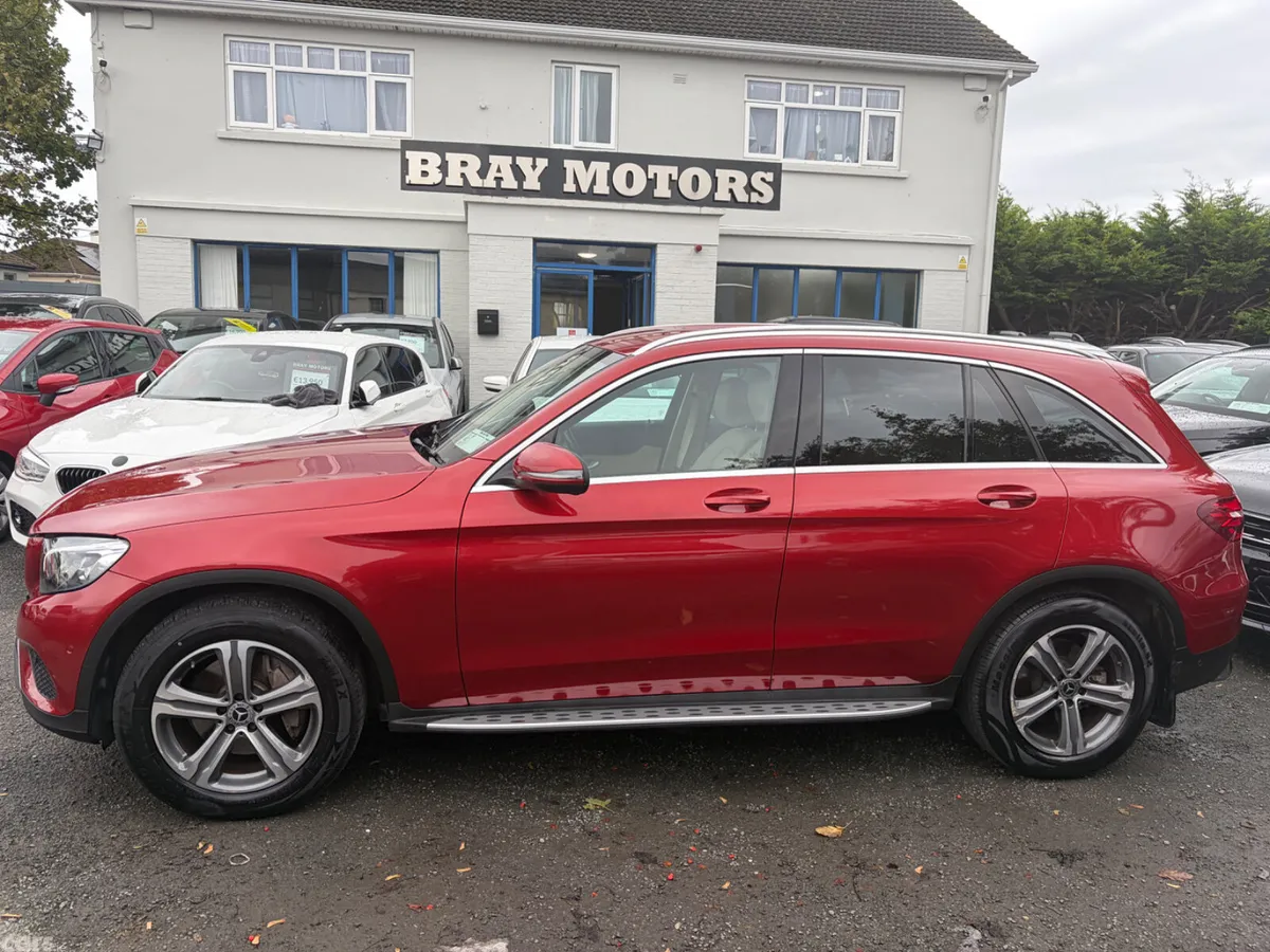 Mercedes-Benz GLC SUV, Diesel, 2018, Red