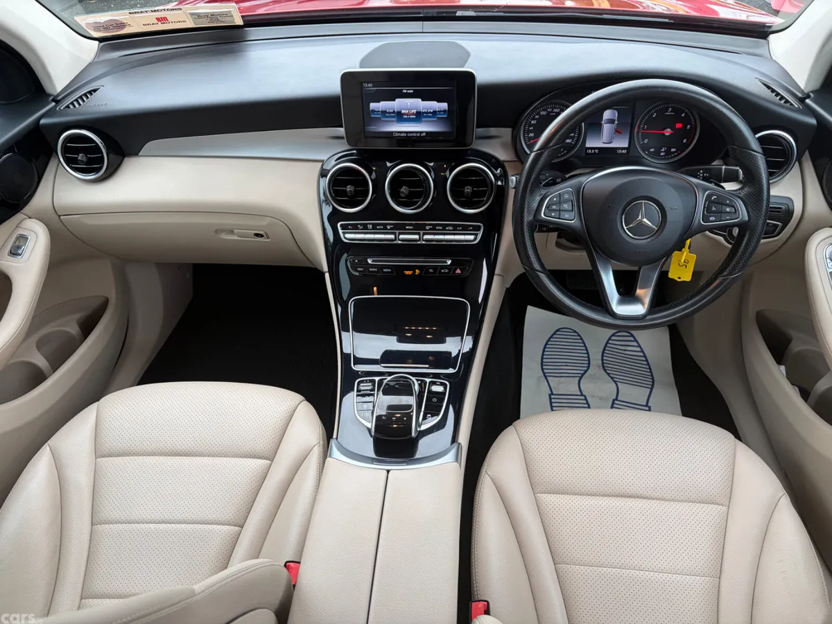 Mercedes-Benz GLC SUV, Diesel, 2018, Red