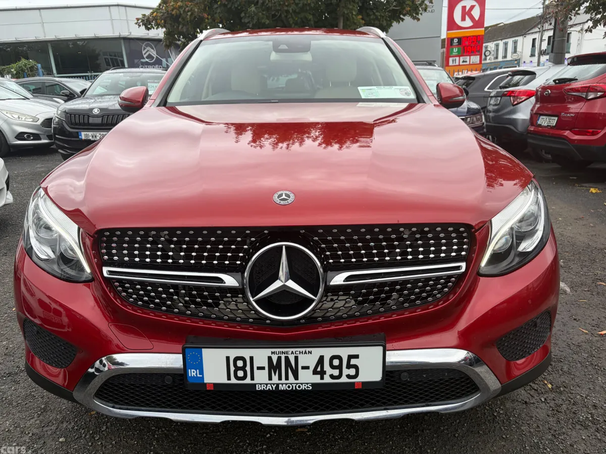 Mercedes-Benz GLC SUV, Diesel, 2018, Red