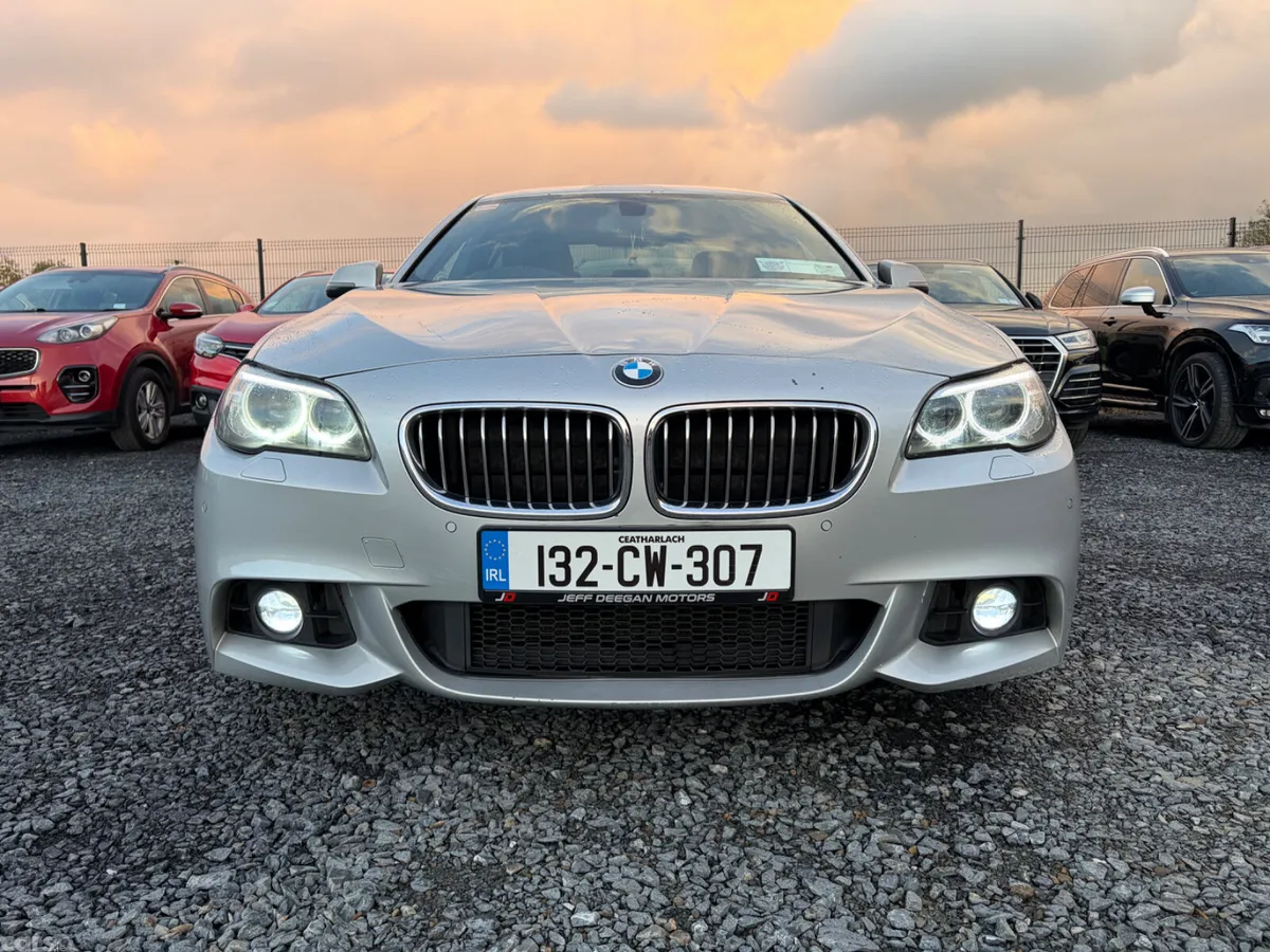 BMW 5-Series Saloon, Diesel, 2013, Silver