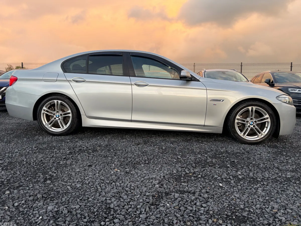 BMW 5-Series Saloon, Diesel, 2013, Silver