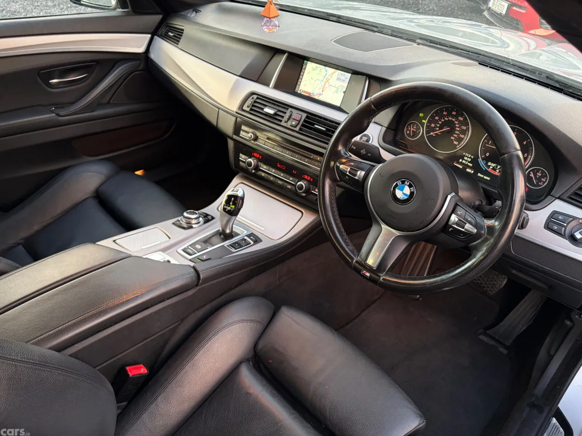 BMW 5-Series Saloon, Diesel, 2013, Silver
