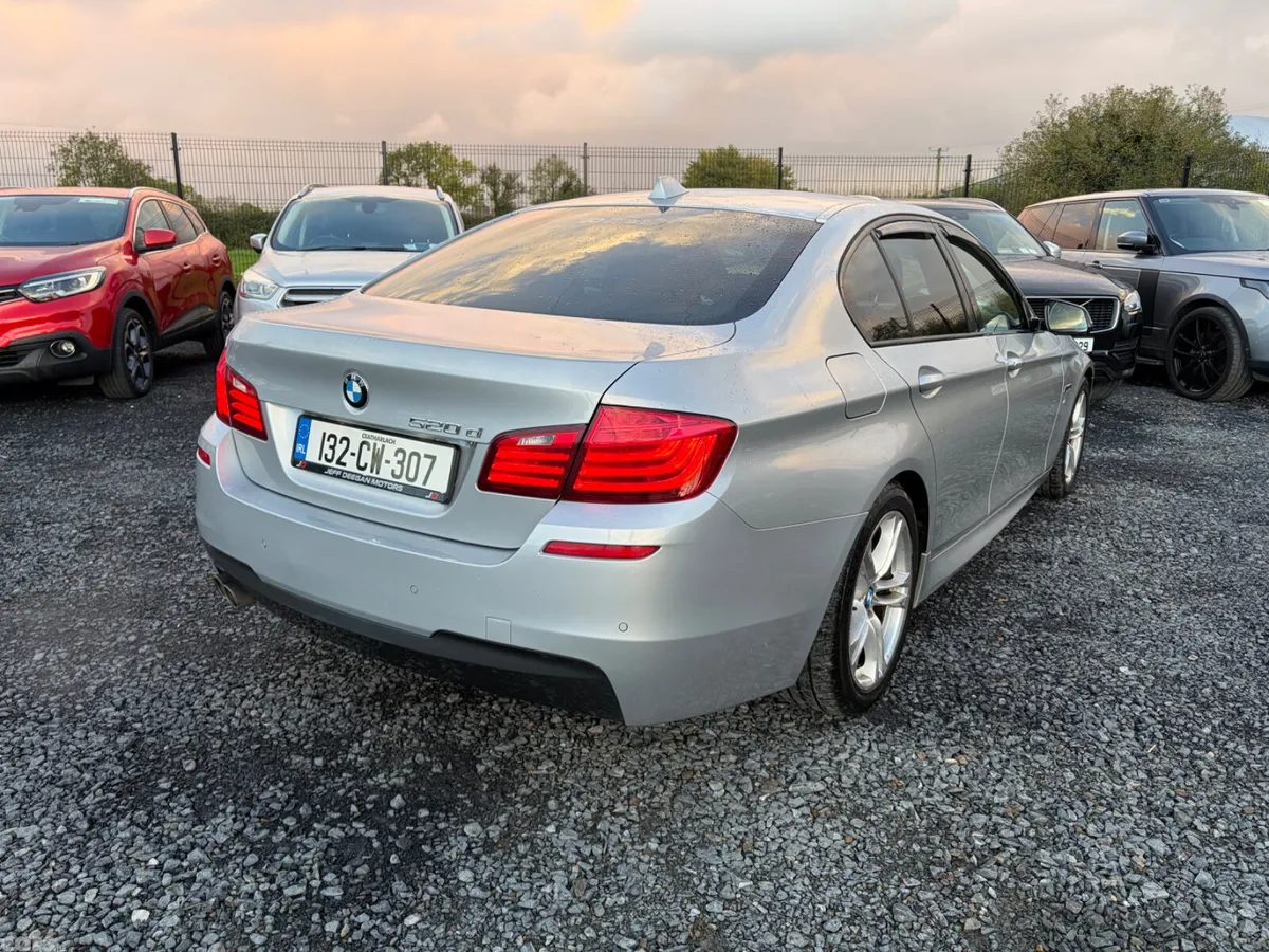 BMW 5-Series Saloon, Diesel, 2013, Silver