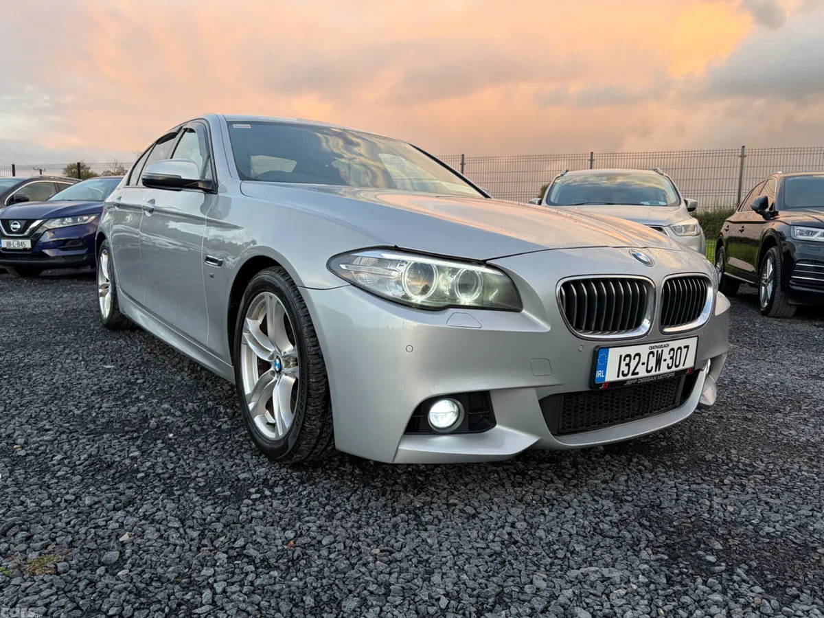 BMW 5-Series Saloon, Diesel, 2013, Silver