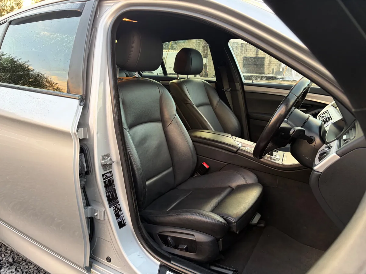 BMW 5-Series Saloon, Diesel, 2013, Silver