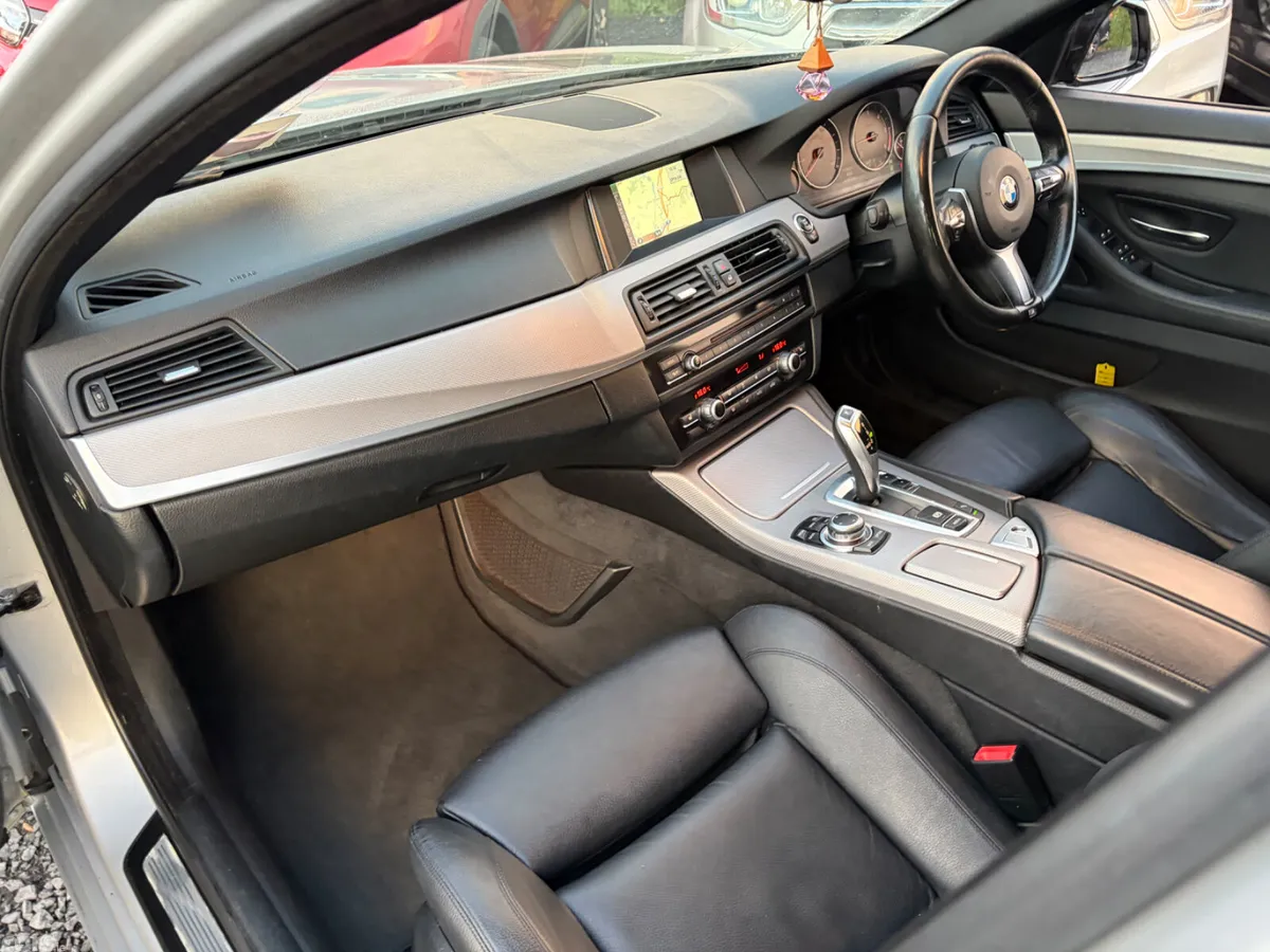 BMW 5-Series Saloon, Diesel, 2013, Silver