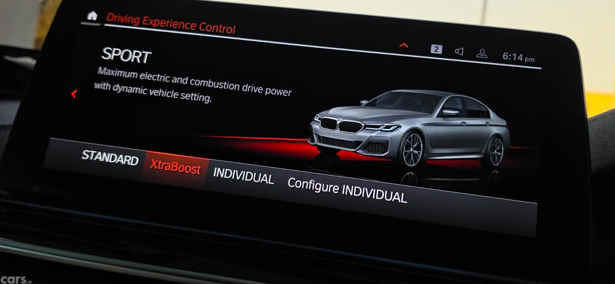 BMW 5-Series Saloon, Petrol Plug-in Hybrid, 2020, Blue