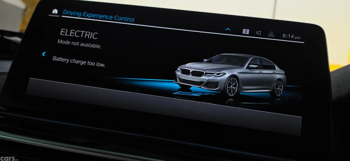 BMW 5-Series Saloon, Petrol Plug-in Hybrid, 2020, Blue