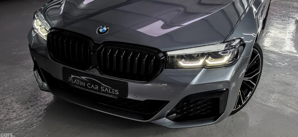BMW 5-Series Saloon, Petrol Plug-in Hybrid, 2020, Blue