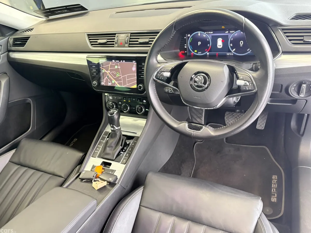 Skoda Superb Estate, Petrol Hybrid, 2023, Silver