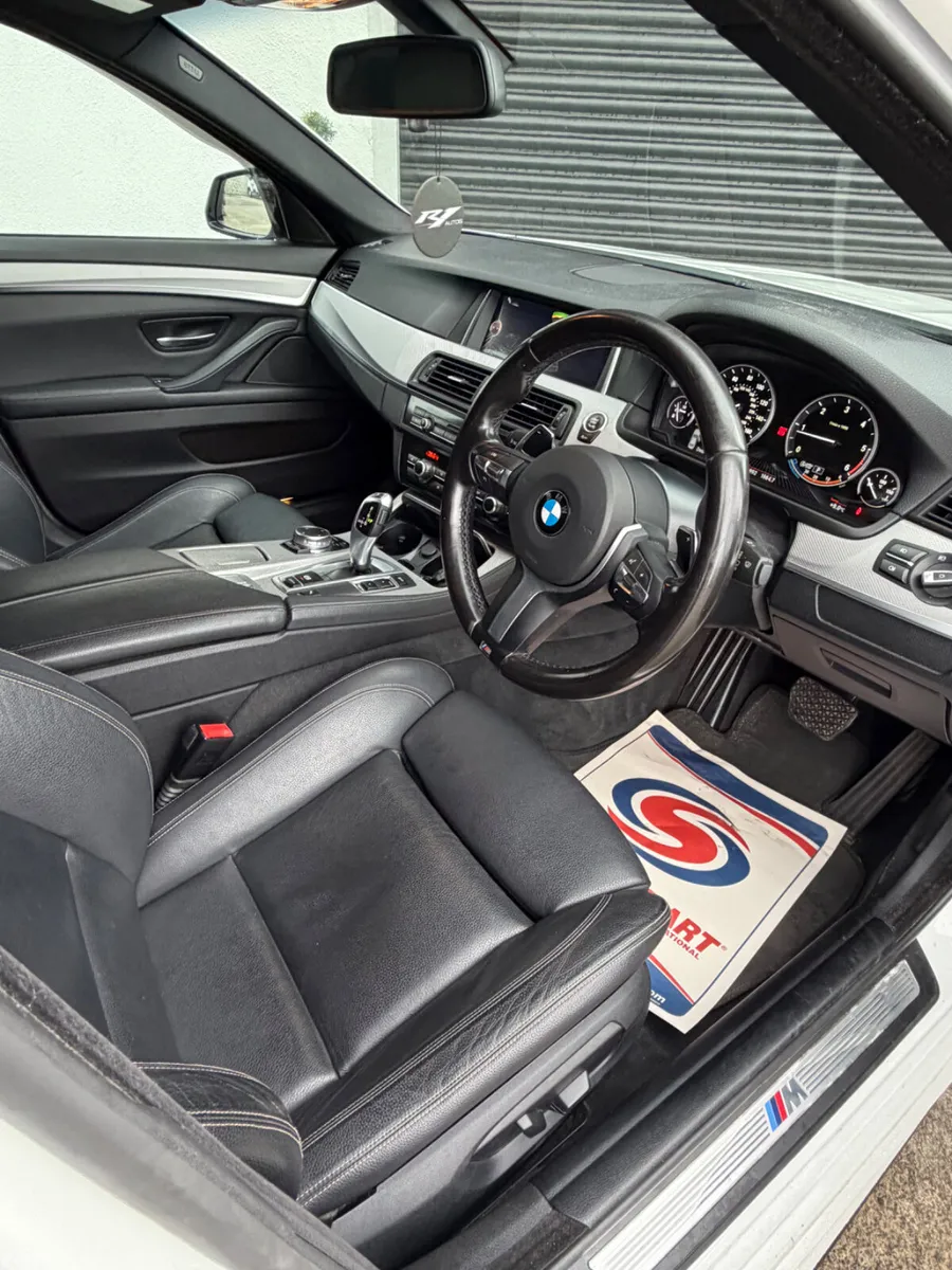 BMW 5-Series Saloon, Diesel, 2016, White