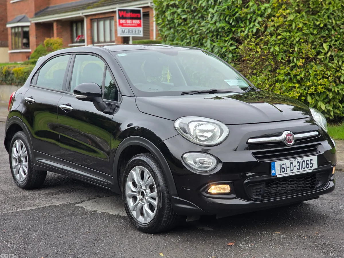 Fiat 500X SUV, Diesel, 2016, Black