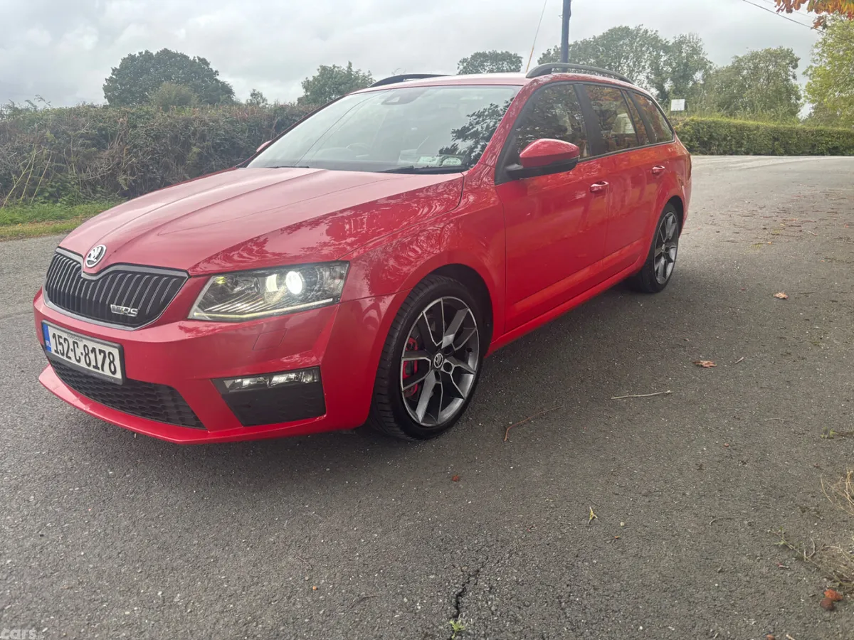 Skoda Octavia Estate, Diesel, 2015, Red