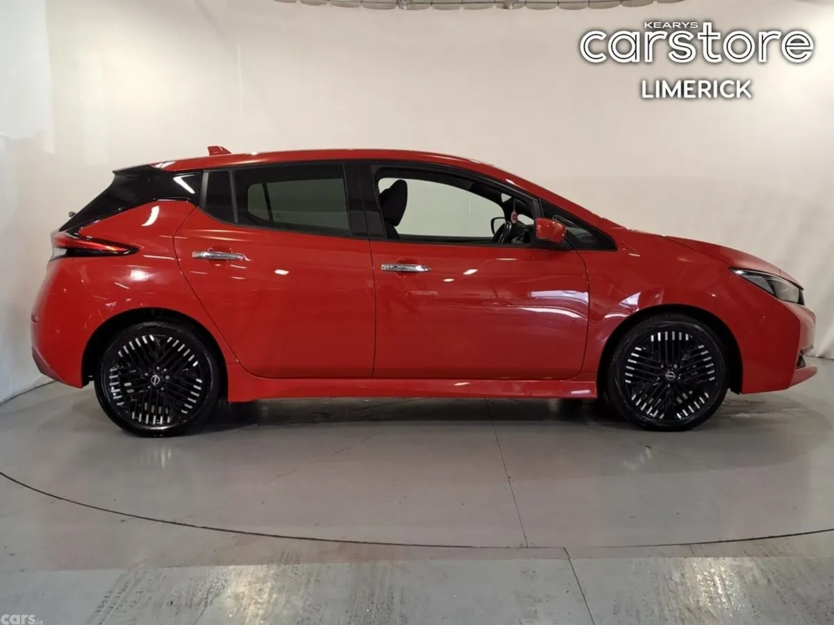 Nissan Leaf Hatchback, Electric, 2023, Red