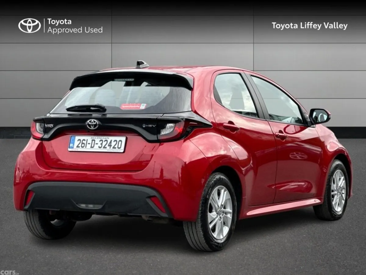 Toyota Yaris Hatchback, Petrol Hybrid, 2026, Red