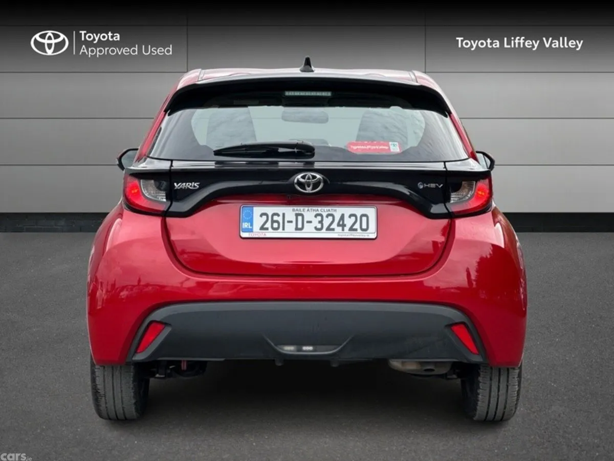 Toyota Yaris Hatchback, Petrol Hybrid, 2026, Red