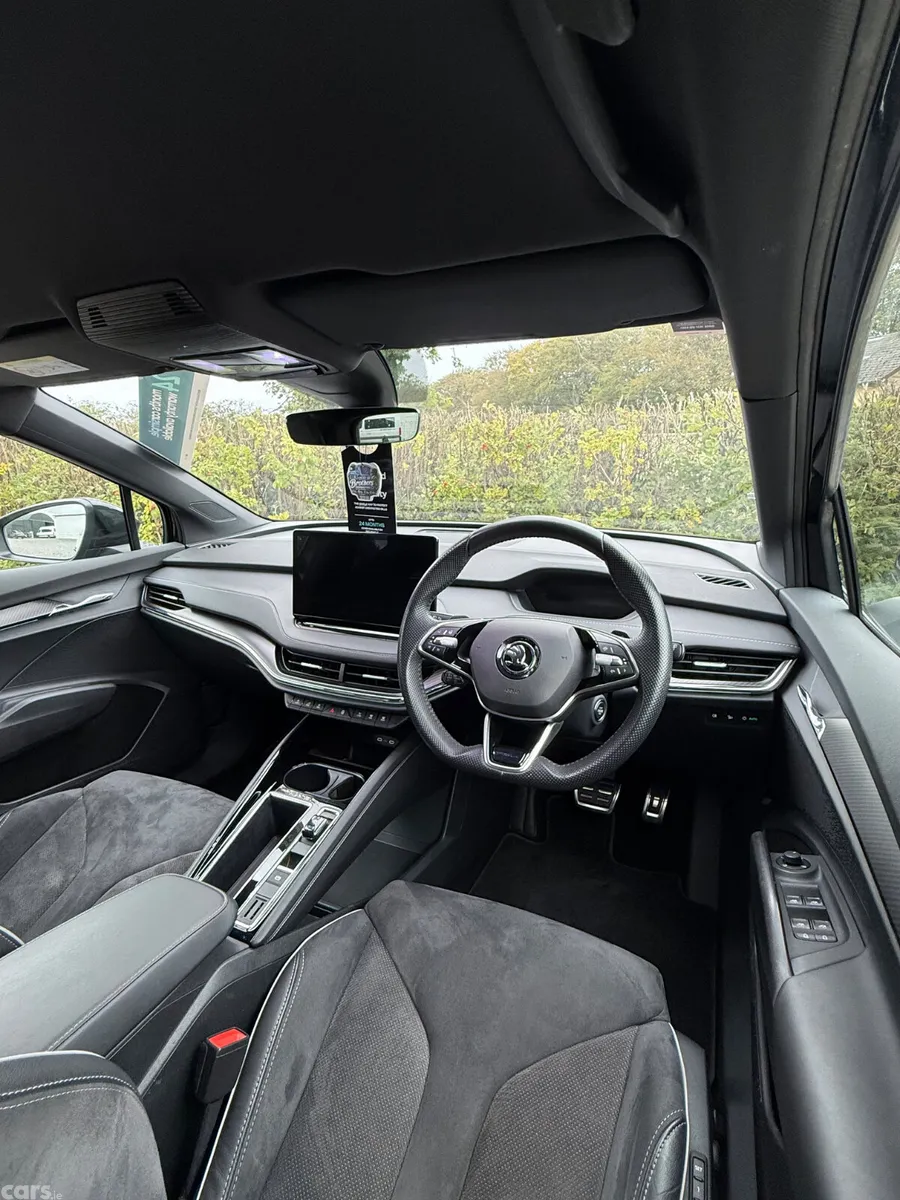 Skoda Enyaq Estate, Electric, 2025, Black