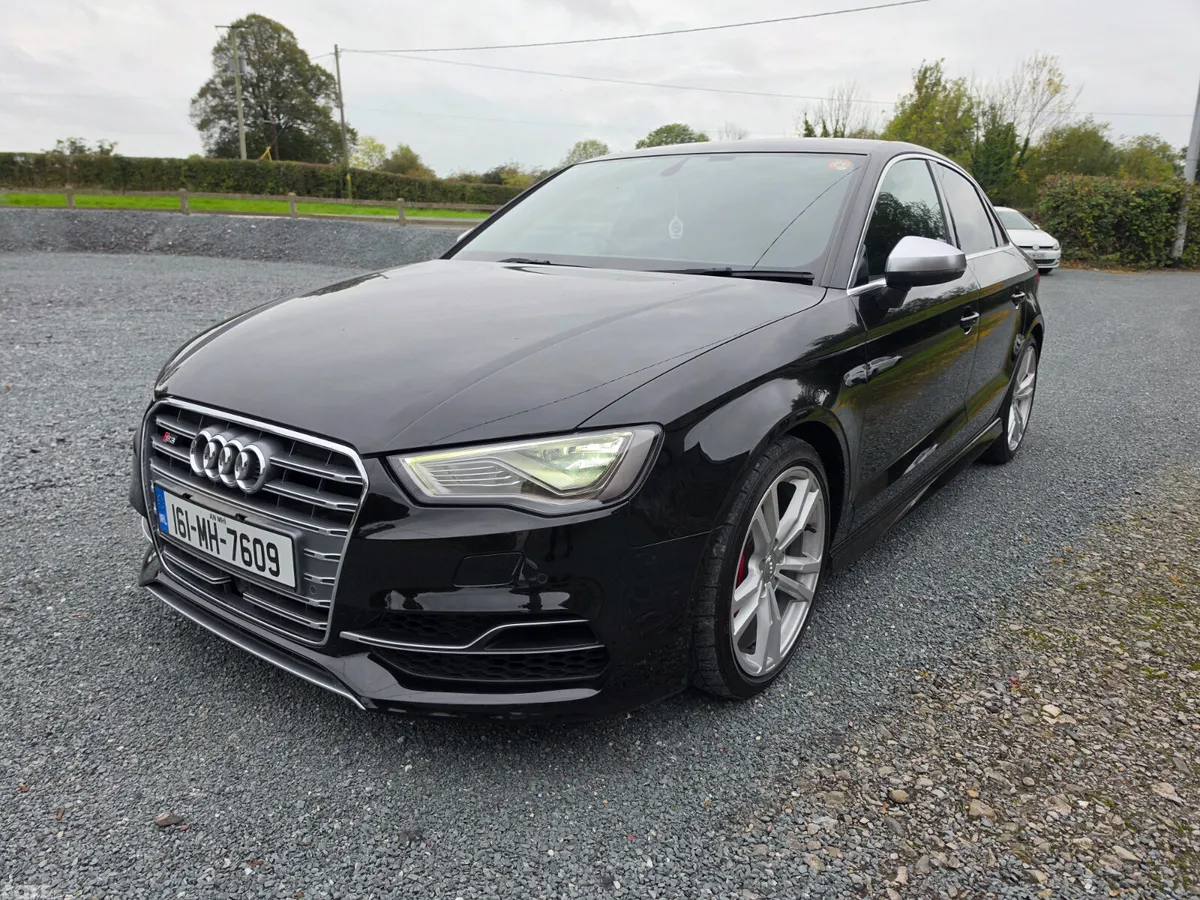 Audi S3 Saloon, Petrol, 2016, Black