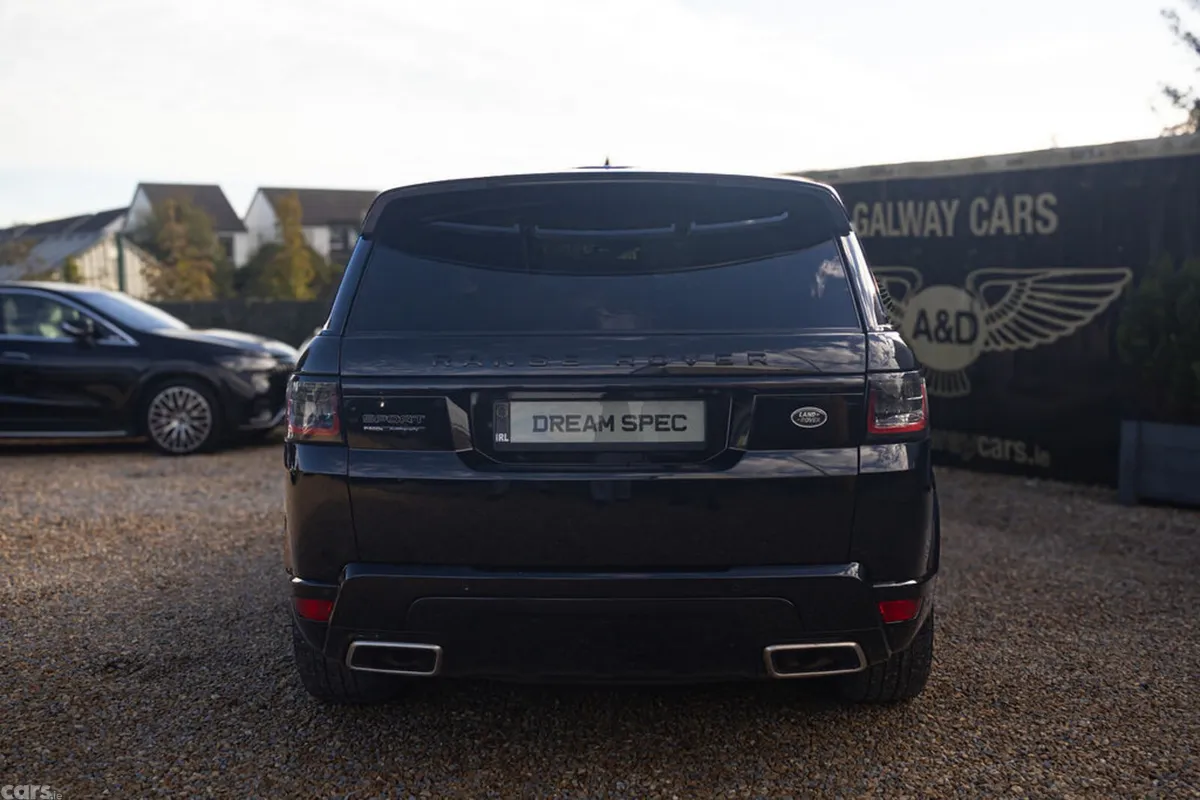 Land Rover Range Rover Sport SUV, Petrol Plug-in Hybrid, 2020, Black
