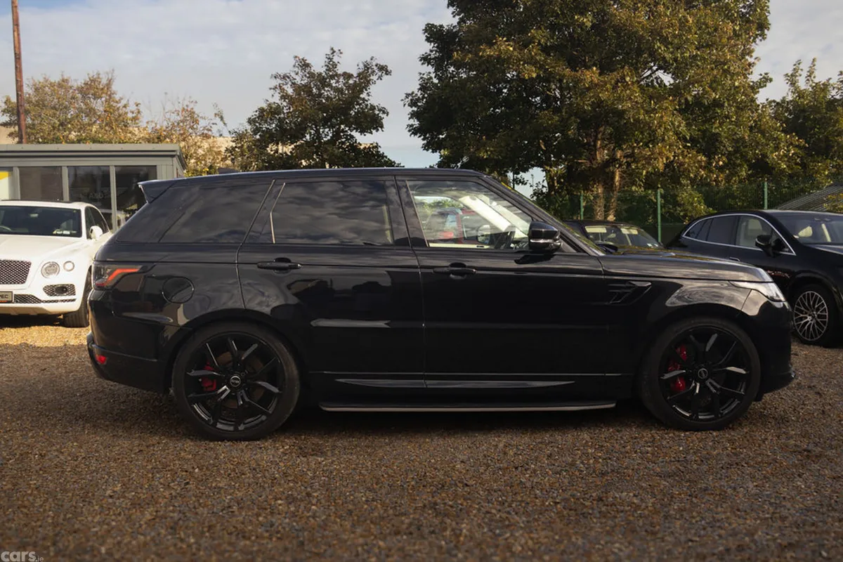 Land Rover Range Rover Sport SUV, Petrol Plug-in Hybrid, 2020, Black