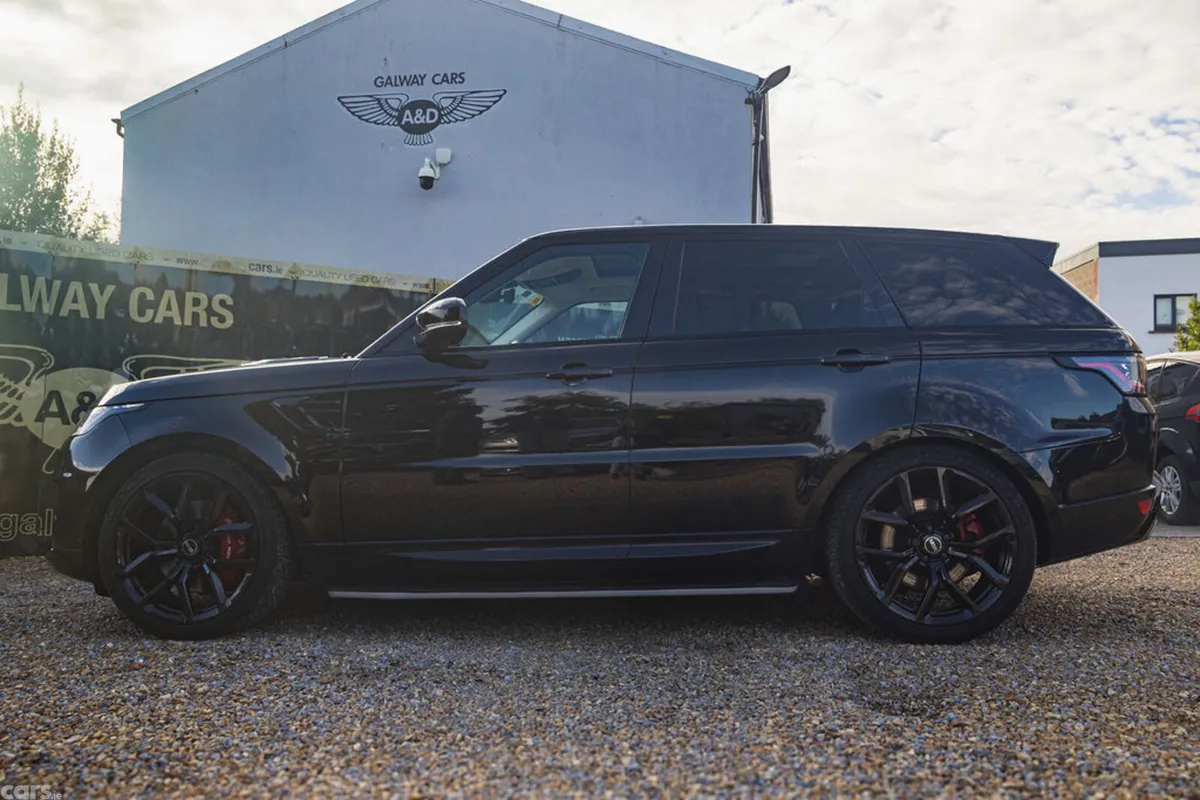 Land Rover Range Rover Sport SUV, Petrol Plug-in Hybrid, 2020, Black