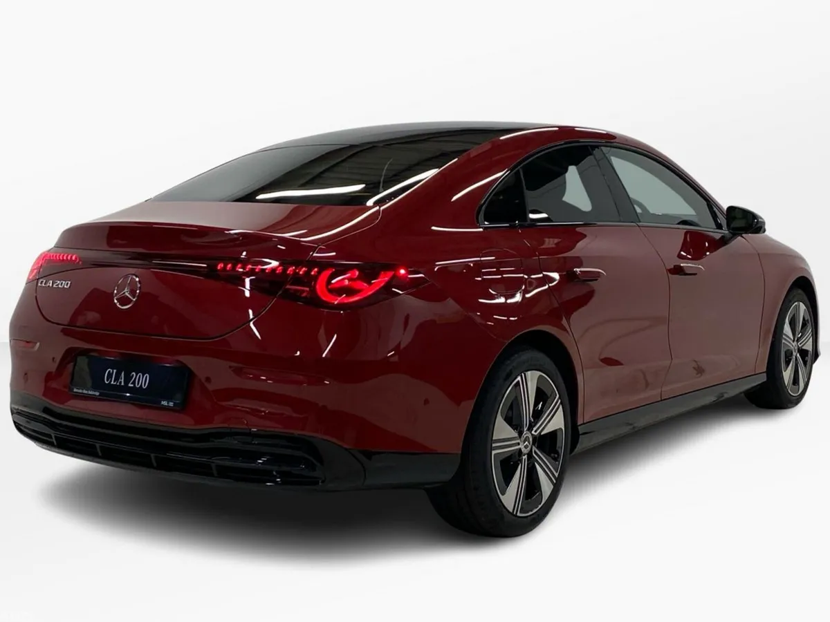 Mercedes-Benz CLA Saloon, Electric, 2026, Red