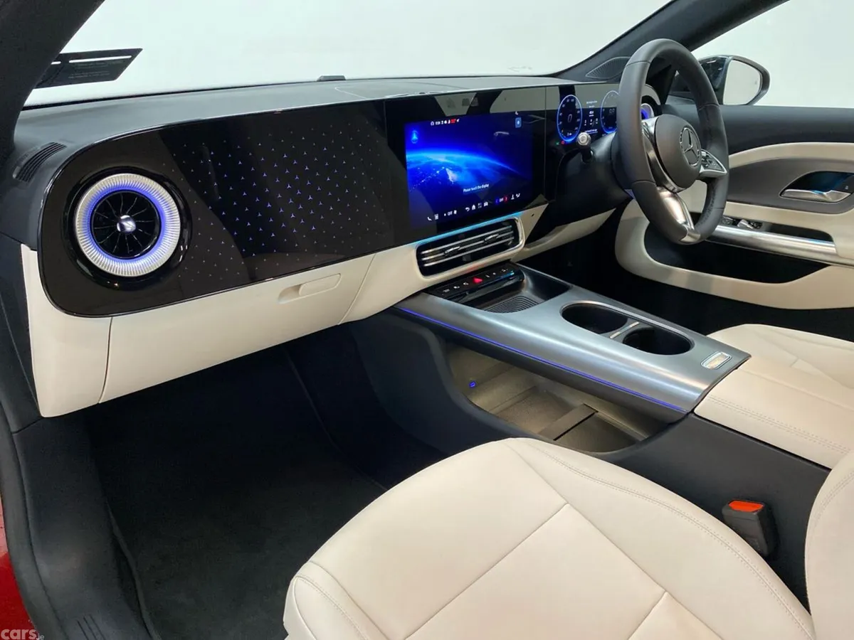 Mercedes-Benz CLA Saloon, Electric, 2026, Red