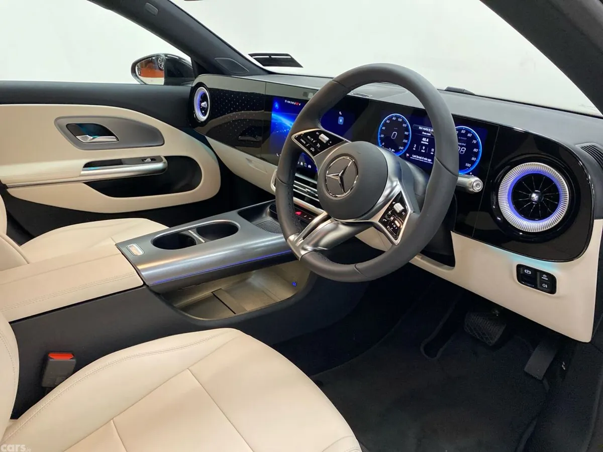 Mercedes-Benz CLA Saloon, Electric, 2026, Red