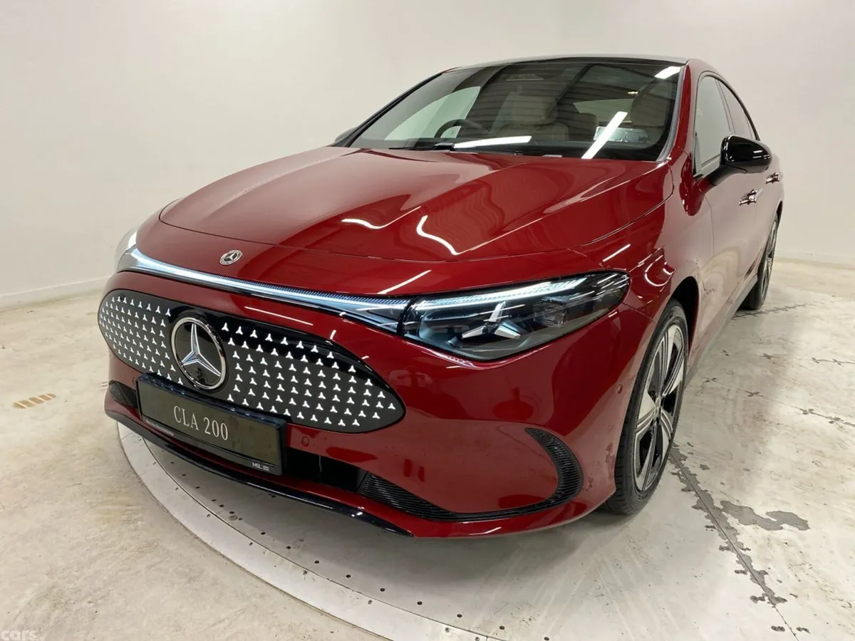 Mercedes-Benz CLA Saloon, Electric, 2026, Red