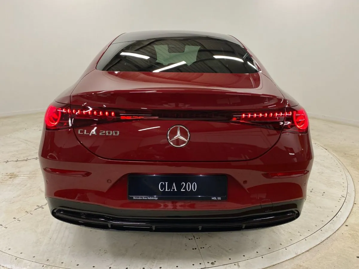 Mercedes-Benz CLA Saloon, Electric, 2026, Red