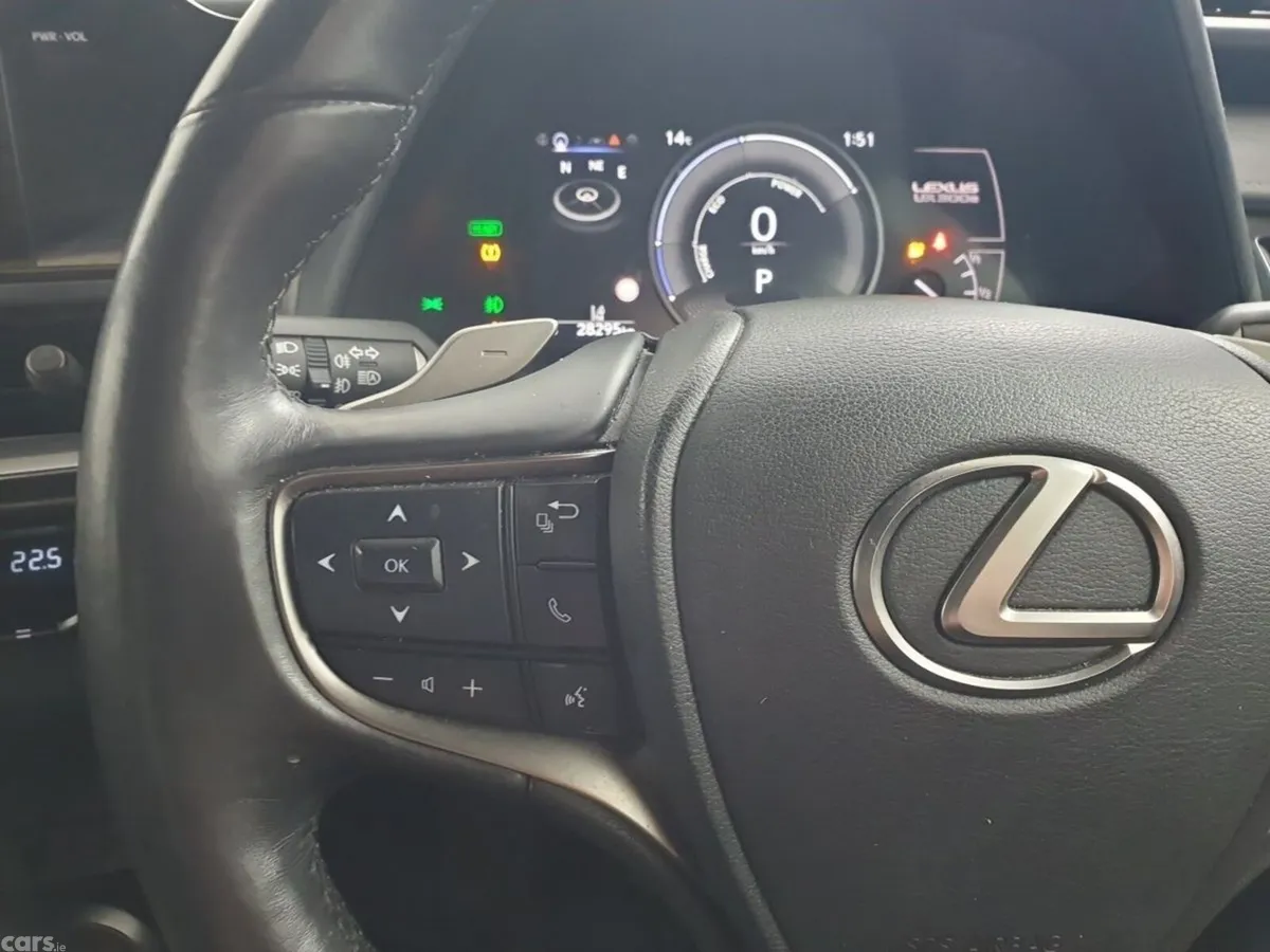 Lexus UX SUV, Electric, 2024, Green