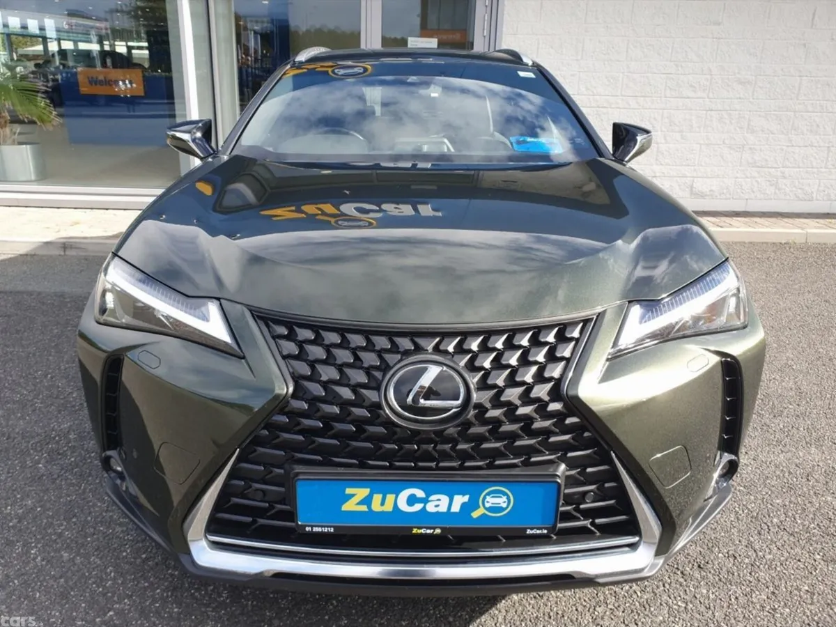 Lexus UX SUV, Electric, 2024, Green
