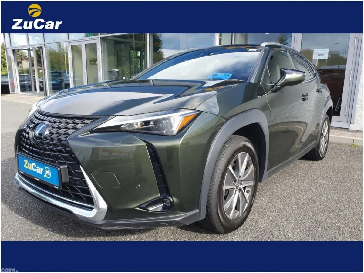 Lexus UX SUV, Electric, 2024, Green