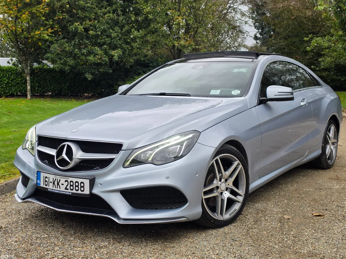 Mercedes-Benz E-Class Coupe, Diesel, 2016, Silver