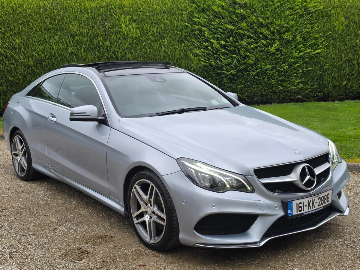 Mercedes-Benz E-Class Coupe, Diesel, 2016, Silver