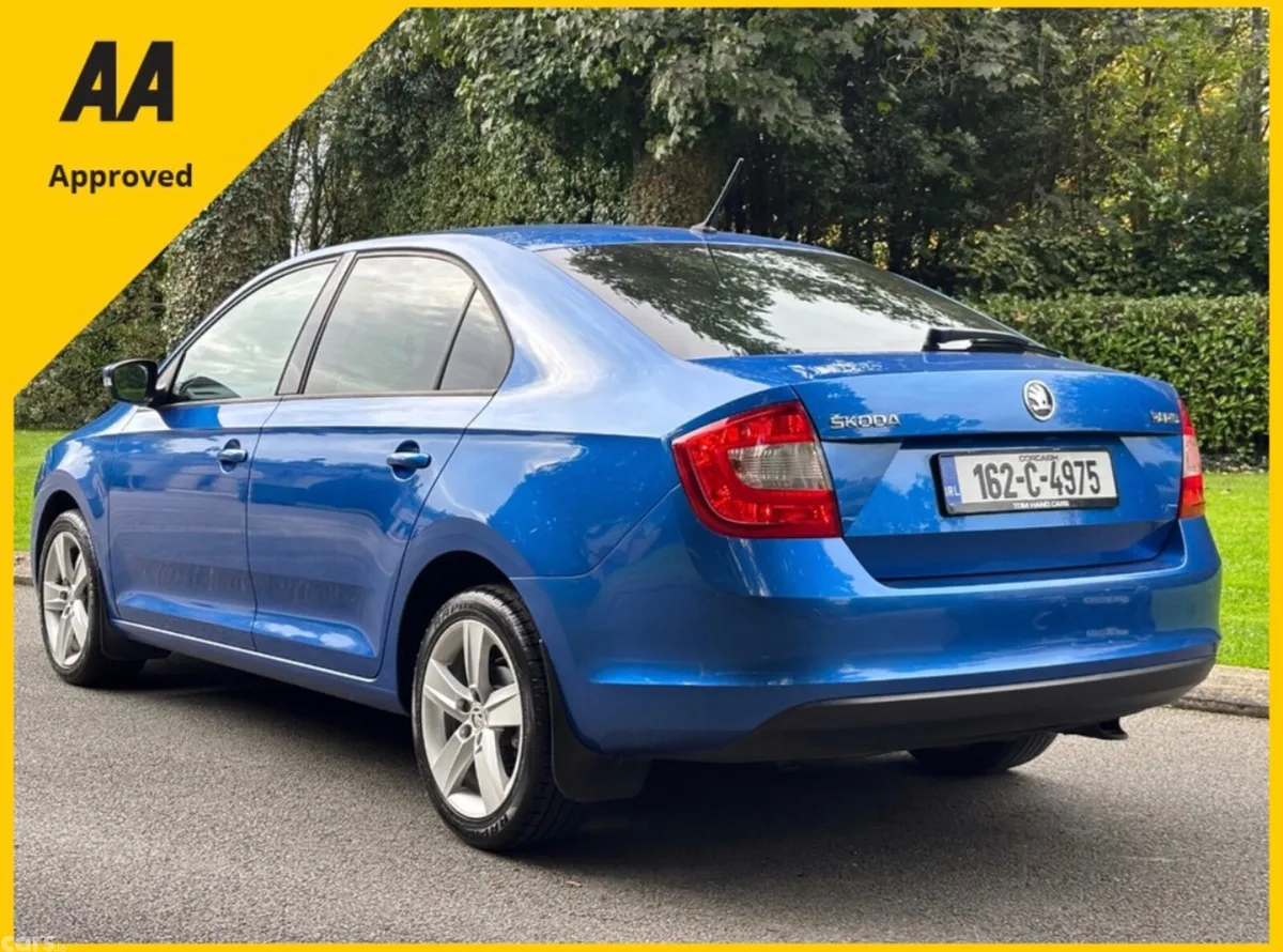 Skoda Rapid Saloon, Petrol, 2016, Blue