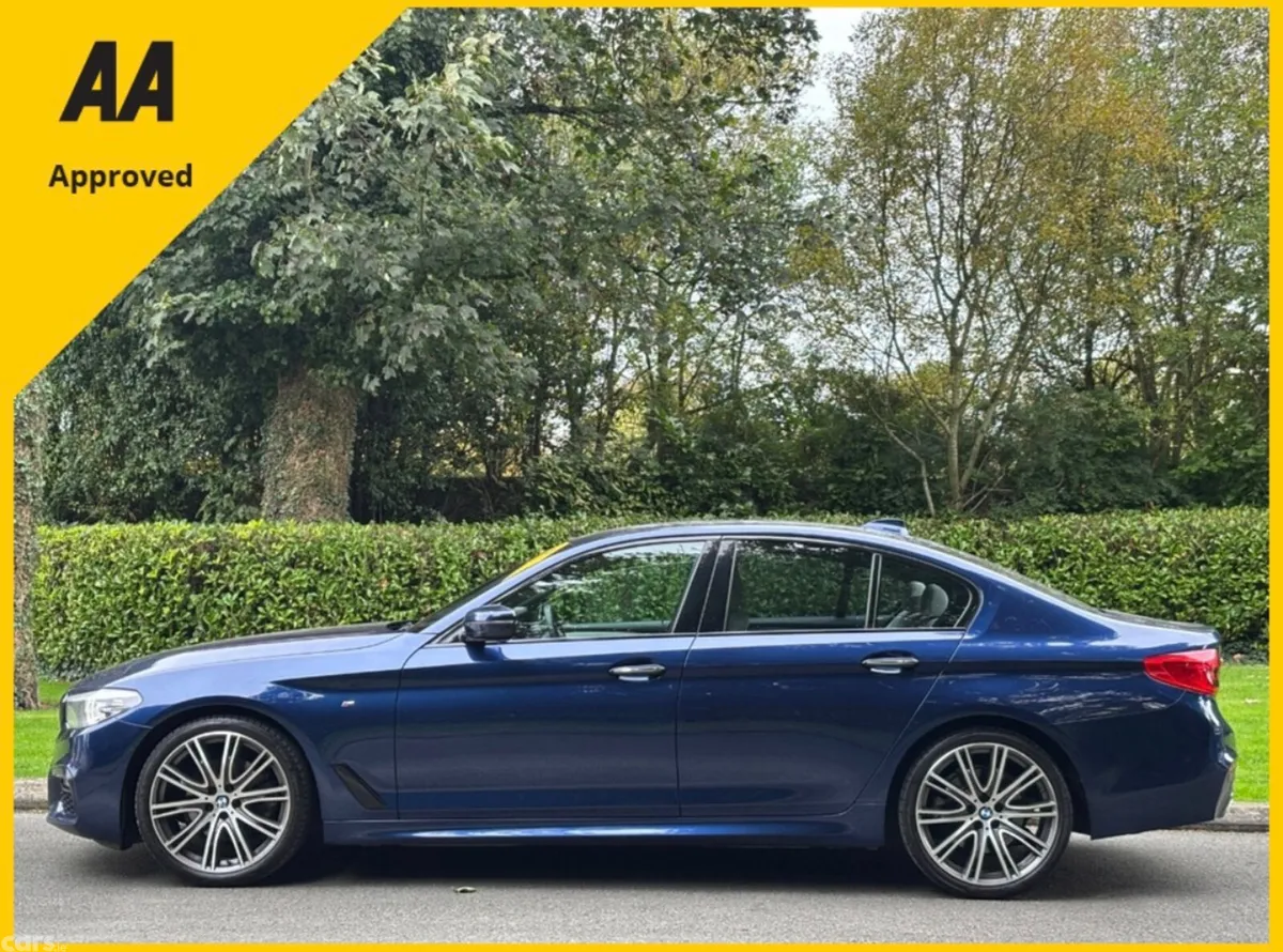 BMW 5-Series Saloon, Diesel, 2018, Blue