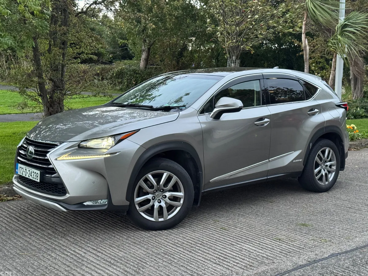 Lexus NX SUV, Petrol Hybrid, 2017, Silver