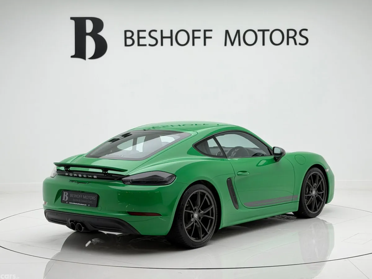 Porsche Cayman Coupe, Petrol, 2024, Green