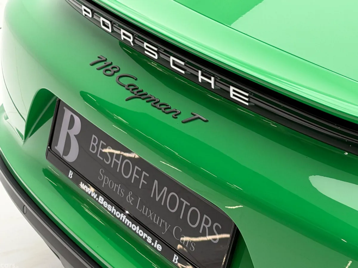 Porsche Cayman Coupe, Petrol, 2024, Green