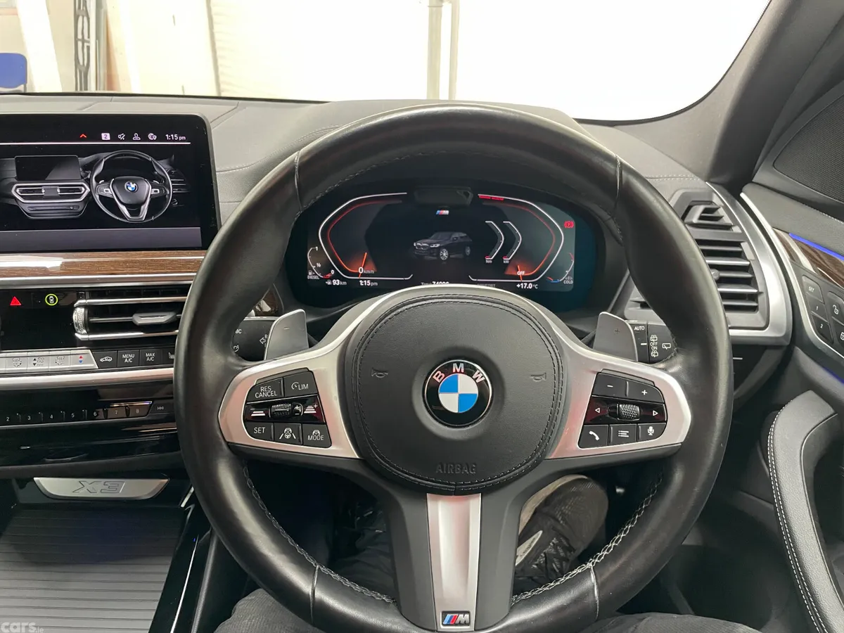 BMW X3 Estate, Diesel Hybrid, 2023, Black