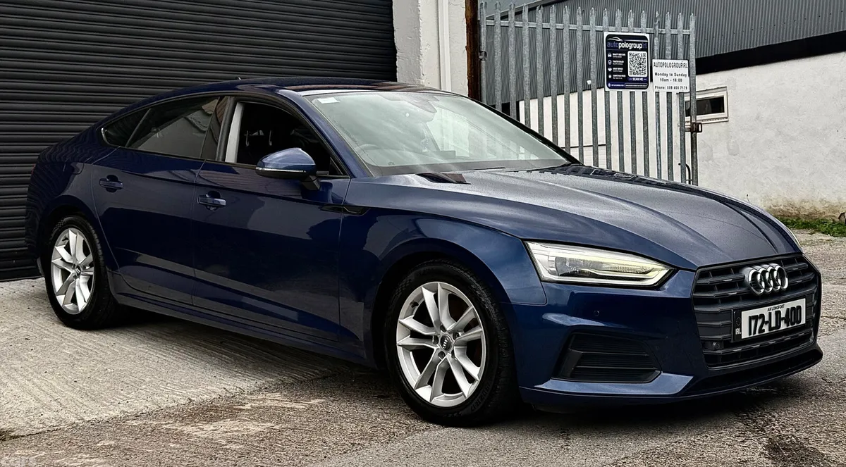 Audi A5 Hatchback, Diesel, 2017, Blue